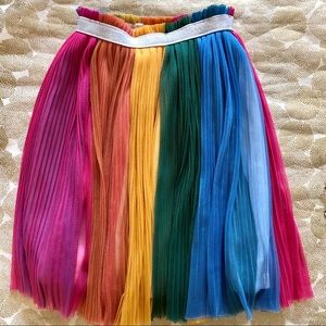 Hanna Andersson rainbow maxi skirt, 4 (100 cm)